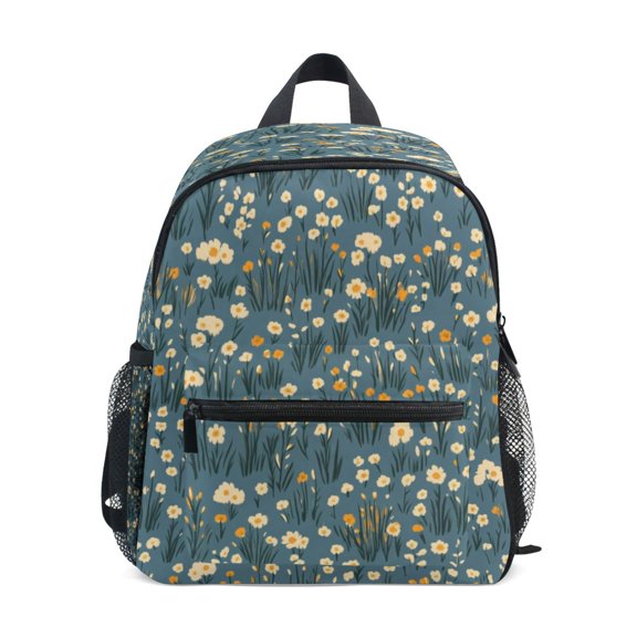 Mini Backpack Charming Wildflowers - Durable with Safety Features for 3-8 Years