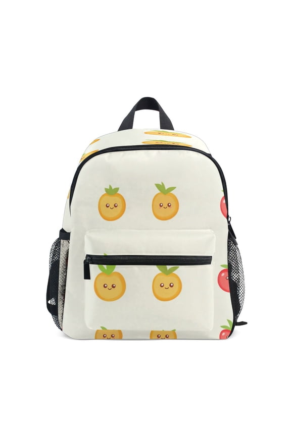 Mini Backpack Childlike Fruit Pattern Design - Durable with Safety Features for 3-8 Years