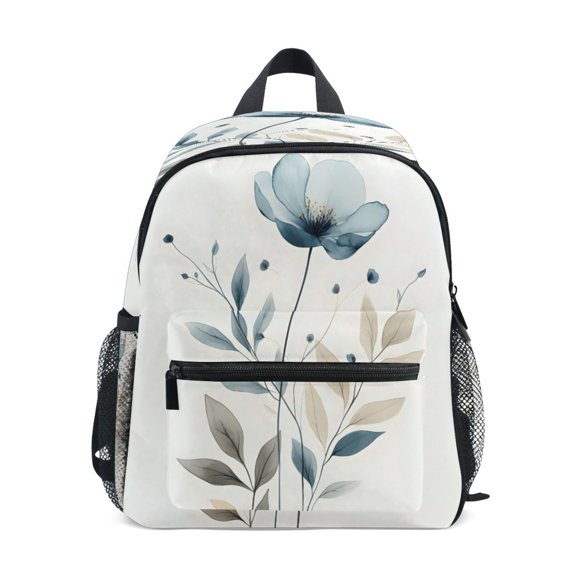 Mini Backpack Cold Toned Flower - Durable with Safety Features for 3-8 Years