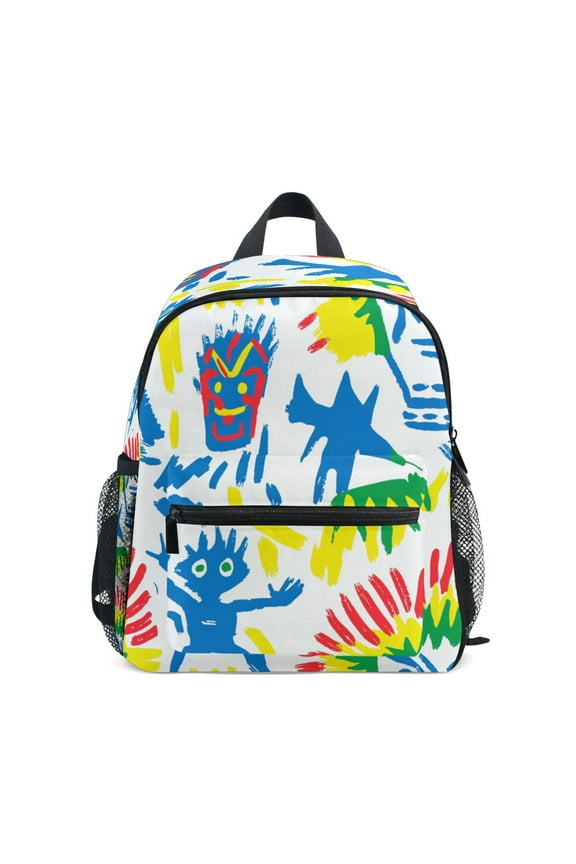 Mini Backpack Colorful Minions - Durable with Safety Features for 3-8 Years