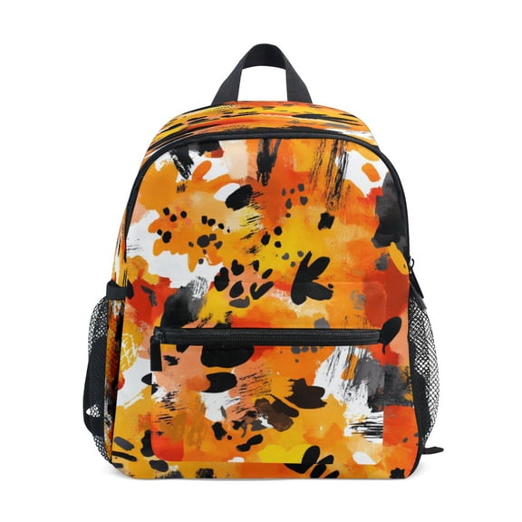 Mini Backpack Colorful Painting Patterns - Durable with Safety Features for 3-8 Years