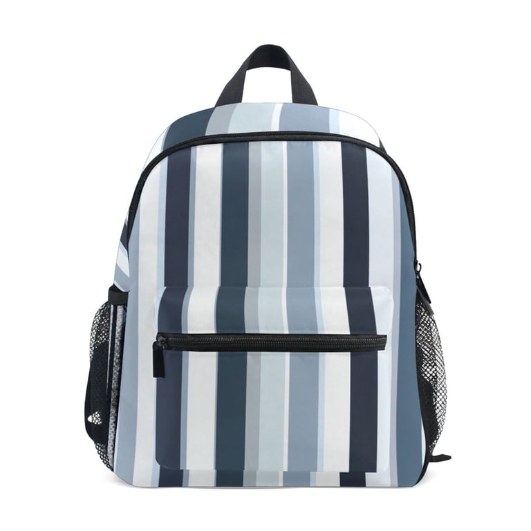 black and white striped mini backpack Bat Wing Striped Bat Backpack with adjustable straps Loungefly The Nightmare Before Christmas