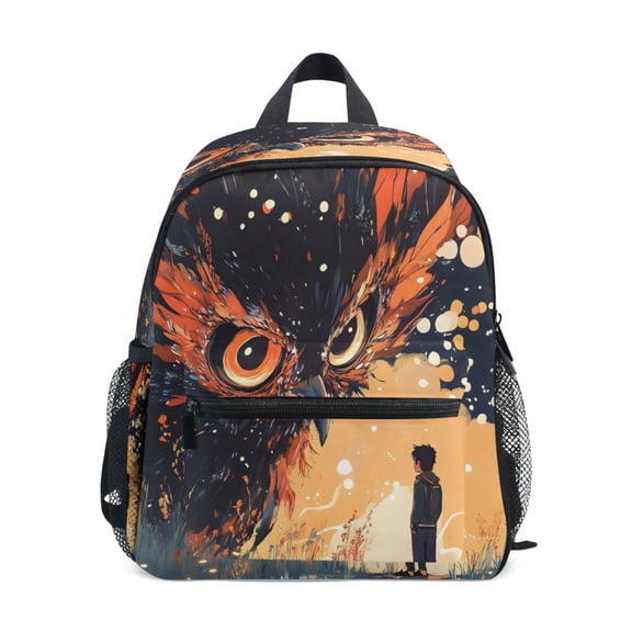 Mini Backpack Creative Owl - Durable with Safety Features for 3-8 Years