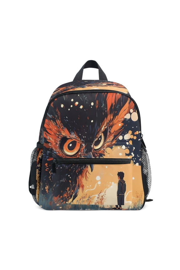 Mini Backpack Creative Owl - Durable with Safety Features for 3-8 Years