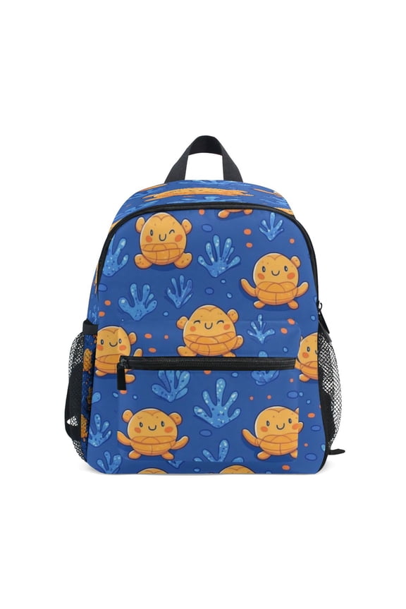 Mini Backpack Cute Marine Creatures - Durable with Safety Features for 3-8 Years
