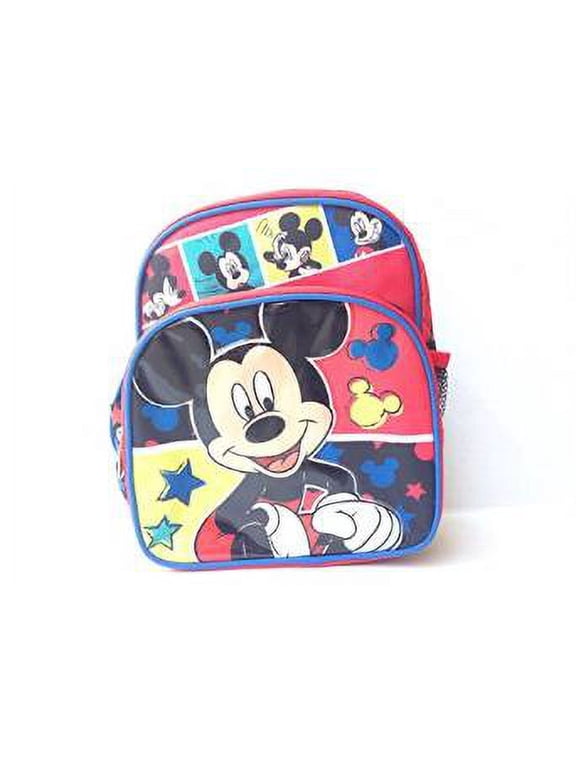 Mini Backpack - Disney - Mickey Mouse Red 10" New 658809