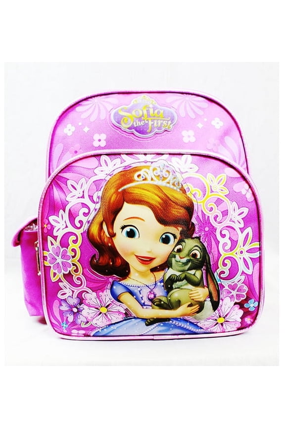 Mini Backpack - Disney - Sofia the First Flower Bag Pink School Bag New A05915