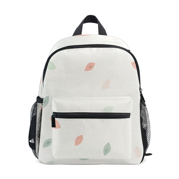 Mini Backpack Falling Leaves Pattern - Durable with Safety Features for 3-8 Years