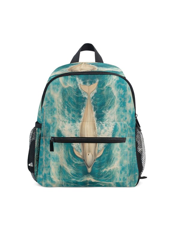 Mini Backpack Fish - Durable with Safety Features for 3-8 Years