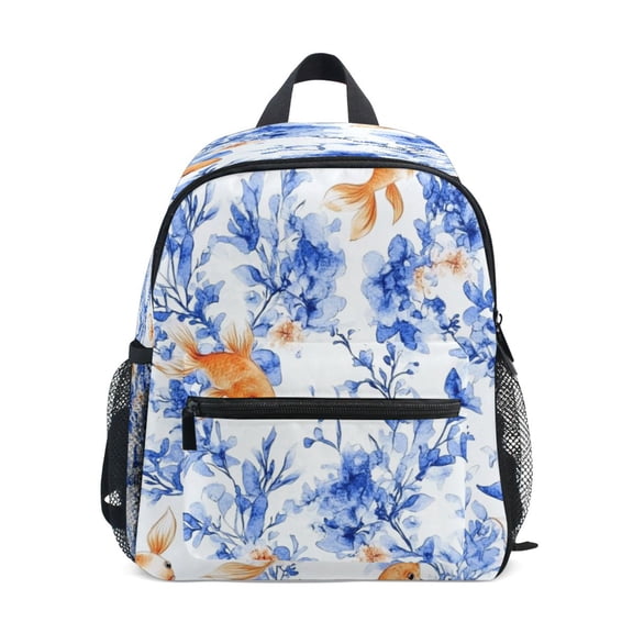 Mini Backpack Fish and Coral - Durable with Safety Features for 3-8 Years