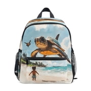 Mini Backpack Flying Turtle - Durable with Safety Features for 3-8 Years