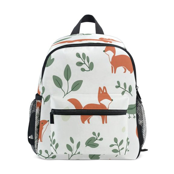 Mini Backpack Foxes and Flora - Durable with Safety Features for 3-8 Years