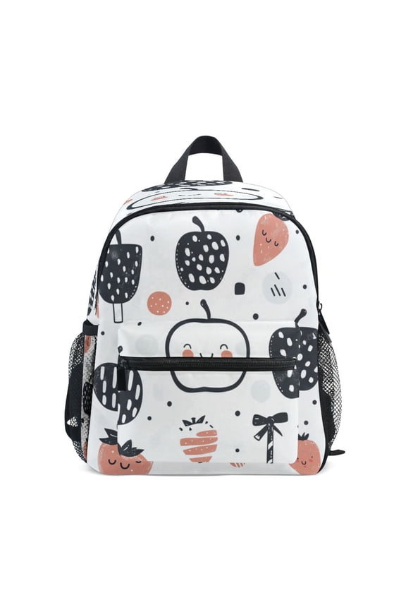 Mini Backpack Fruits Cute Pattern Design - Durable with Safety Features for 3-8 Years