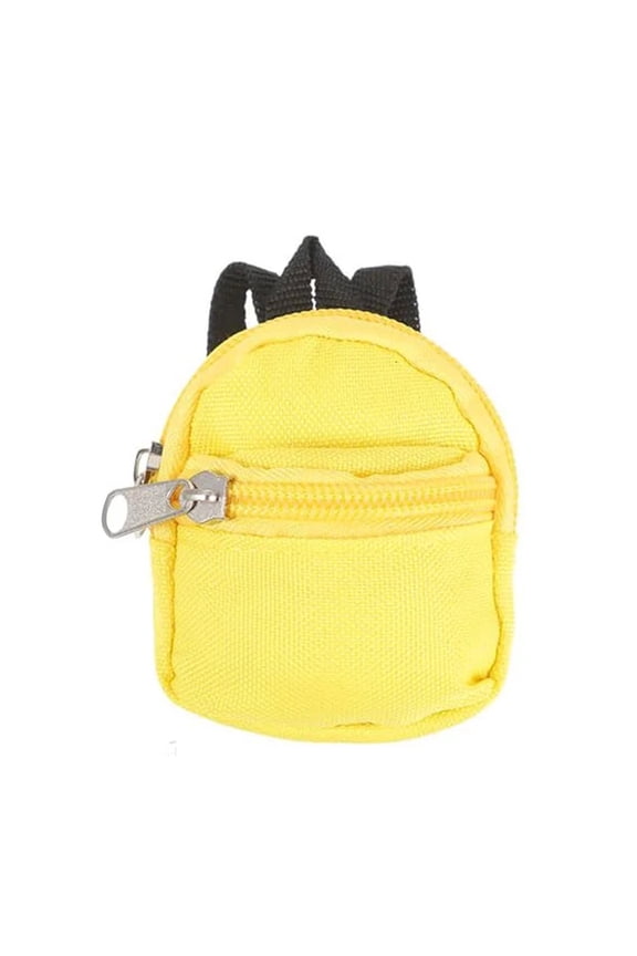 Mini Backpack Key Chain Purse, Small Zippered Shoulder Pendant Keychain, European/Korean Style Tiny Backpack Purse, Purse Key Chain Bag, Ideal for On-the-Go Organization & Cute Personalized Decor