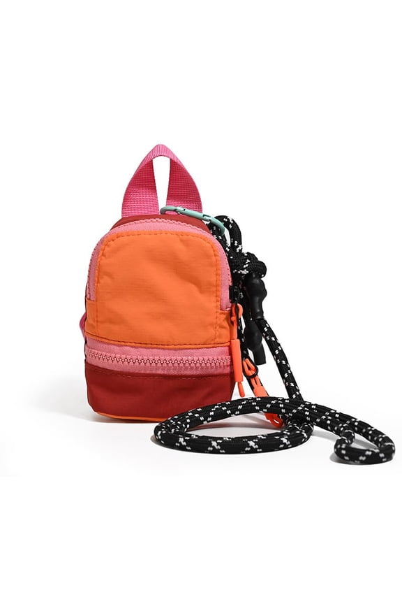 Mini Backpack Keychain Coin Purse, Cute Tiny Shoolbag Backpack Charm Keychain Attachment Holder for Men Women.