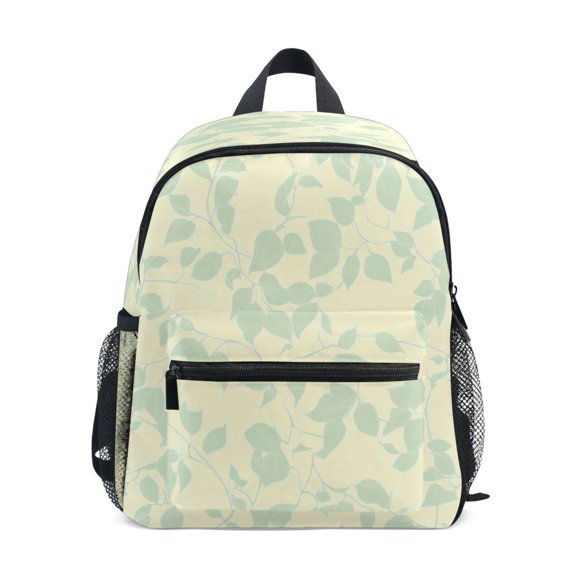 Mini Backpack Leafy Theme Pattern Design - Durable with Safety Features for 3-8 Years