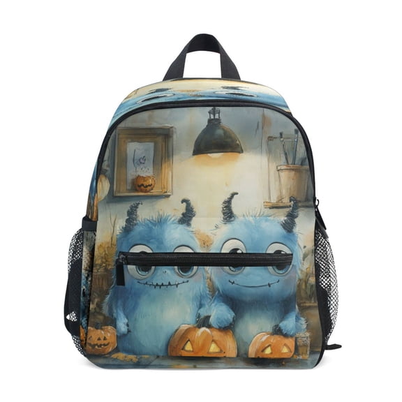 Mini Backpack Little Monsters - Durable with Safety Features for 3-8 Years