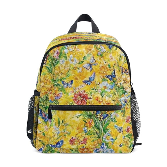 Mini Backpack Lively Butterfly Garden - Durable with Safety Features for 3-8 Years
