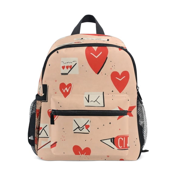 Mini Backpack Love Notes - Durable with Safety Features for 3-8 Years