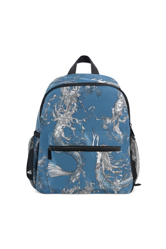 Mini Backpack Mermaid - Durable with Safety Features for 3-8 Years