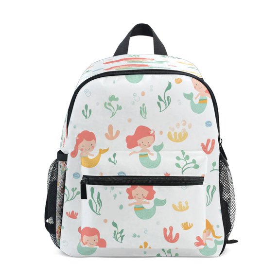 Mini Backpack Mermaid Pattern Design - Durable with Safety Features for 3-8 Years
