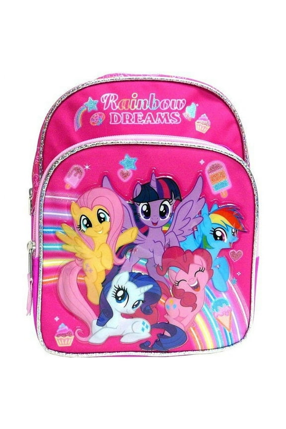 Mini Backpack - My Little Pony - Rainbow Dreams 10" New 202501-2