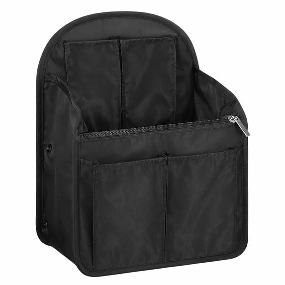 Lsupdaol Waterproof Mini Backpack Handbag Organizer Insert, 3, Black