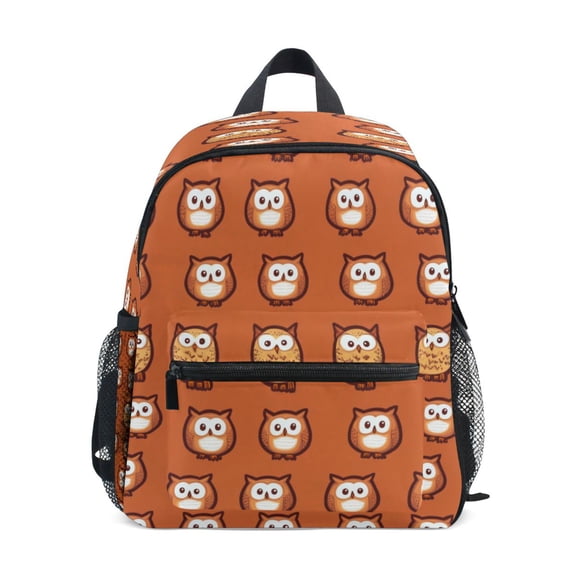 Mini Backpack Owl Pattern Design - Durable with Safety Features for 3-8 Years