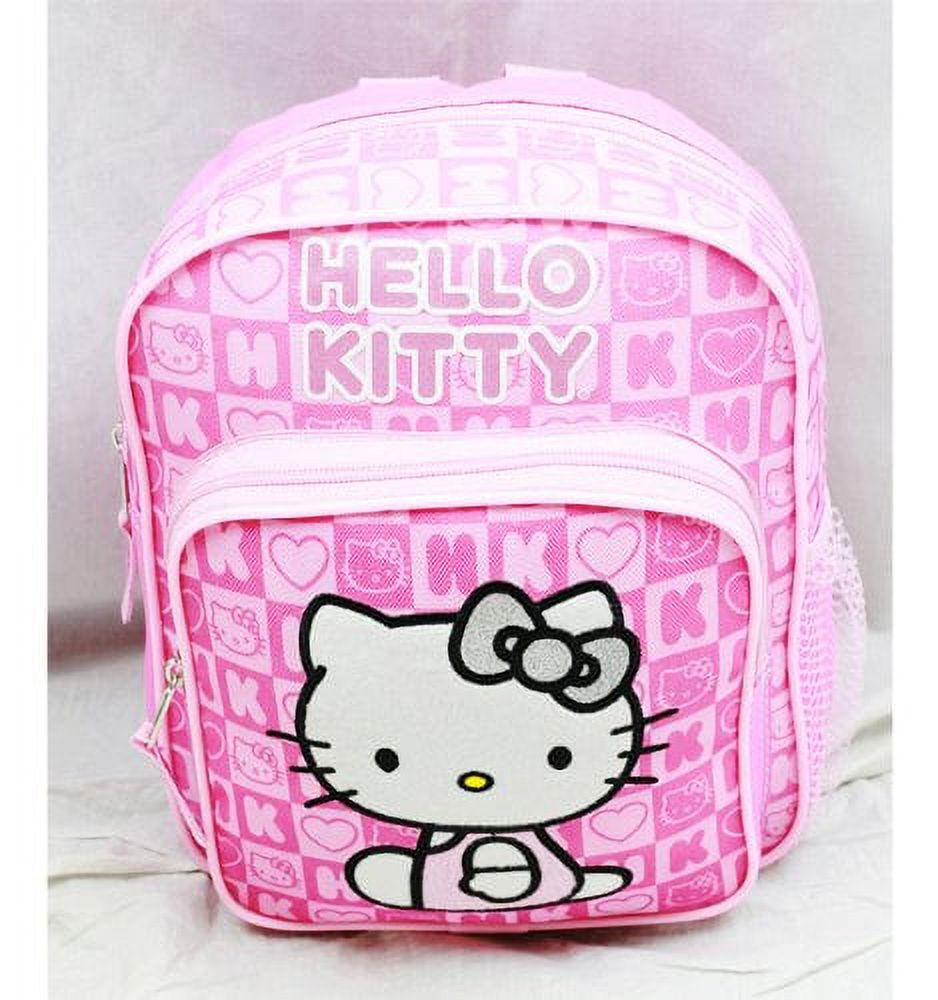 Mini Backpack - - Pink Box Checker New School Bag Book Girls 82350 - image 1 of 4