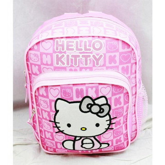 Mini Backpack - - Pink Box Checker New School Bag Book Girls 82350