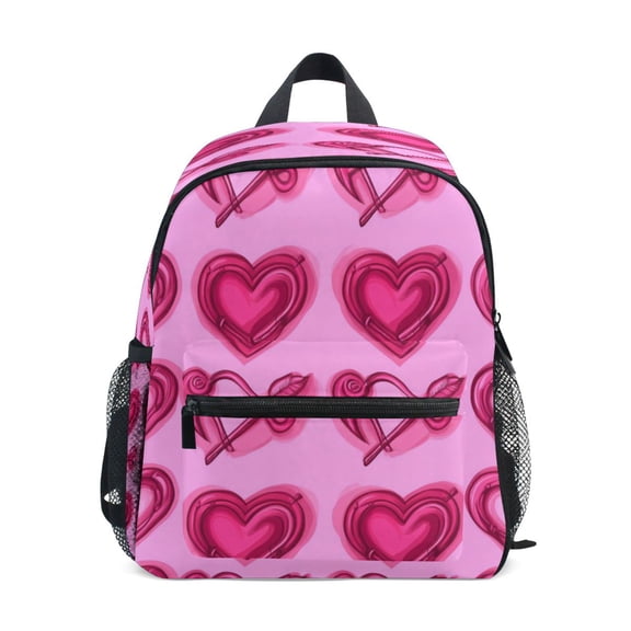 Mini Backpack Pink Elements Romantic - Durable with Safety Features for 3-8 Years