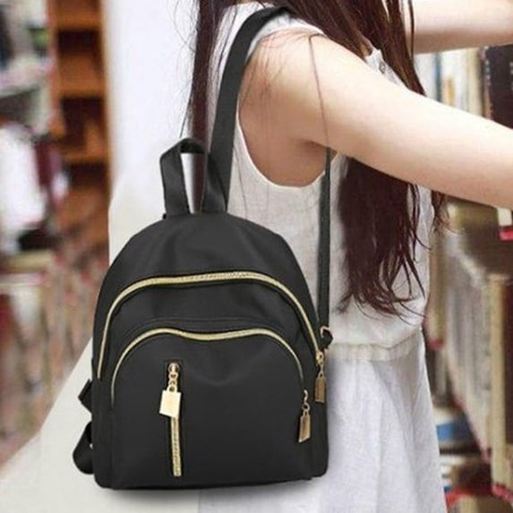 Mini Backpack Purse for Women, Anti-Theft Rear Hidden Pocket Small Backpack, Adjustable Detachable Strap Switches Between Single Shoulder and Backpack Mode for Daily Errands and Short Trips