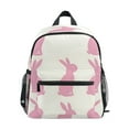 thumbnail image 1 of Mini Backpack Rabbit Pattern Design - Durable with Safety Features for 3-8 Years, 1 of 9