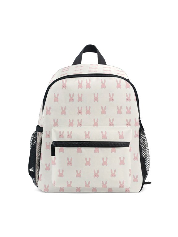 Mini Backpack Rabbit Pattern - Durable with Safety Features for 3-8 Years