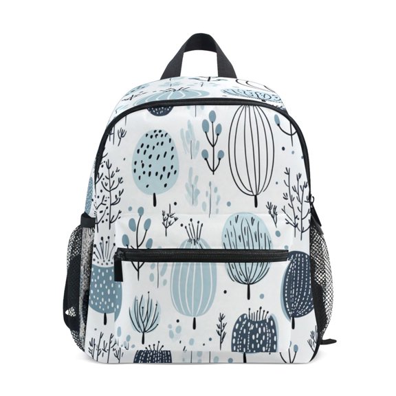 Mini Backpack Scandinavian Tree Motif - Durable with Safety Features for 3-8 Years
