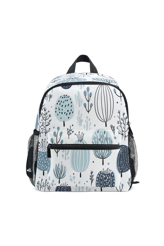Mini Backpack Scandinavian Tree Motif - Durable with Safety Features for 3-8 Years