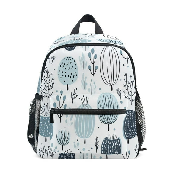 Mini Backpack Scandinavian Tree Motif - Durable with Safety Features for 3-8 Years