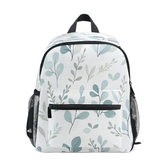 Mini Backpack Seamless Branch Pattern - Durable with Safety Features for 3-8 Years