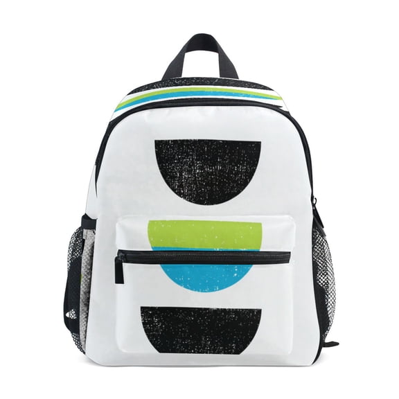 Mini Backpack Simple Bowl Pattern - Durable with Safety Features for 3-8 Years