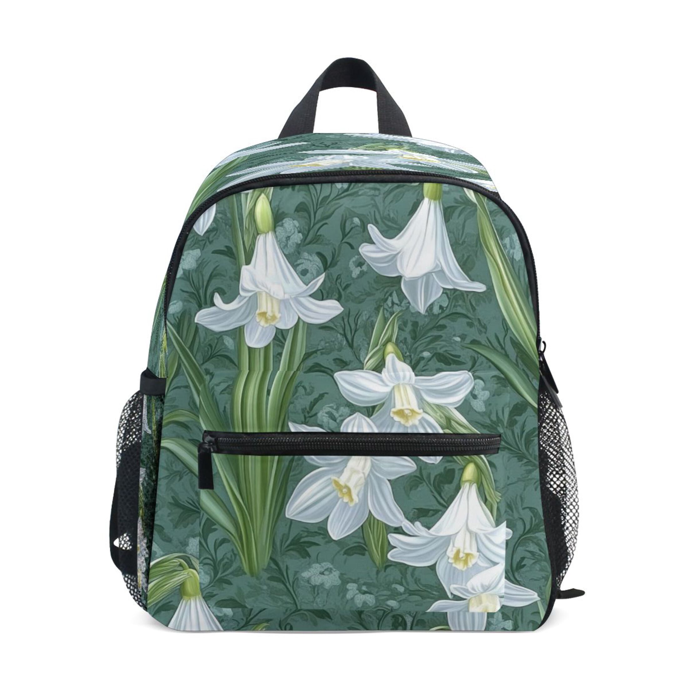 Mini Backpack Snowdrop Flower Pattern - Durable with Safety Features ...