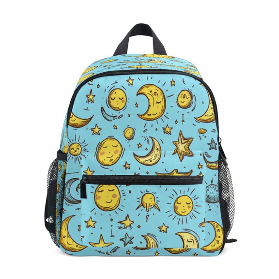 Mini Backpack Sun and Moon - Durable with Safety Features for 3-8 Years