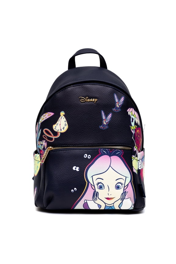 High Fashion Alice in Wonderland 12" Backpack