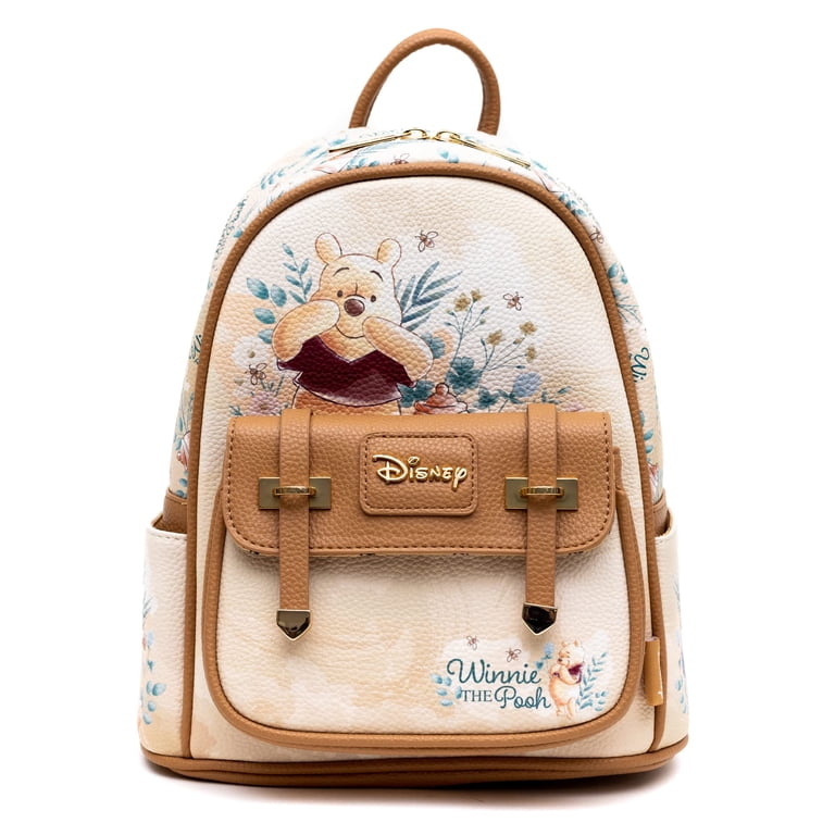 Mini Backpack Vegan Leather - Disney - Winnie the Pooh Brown 