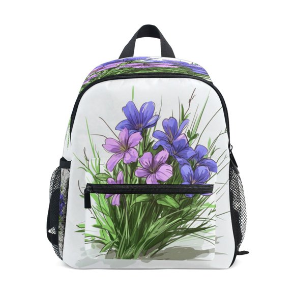 Mini Backpack Wildflowers - Durable with Safety Features for 3-8 Years