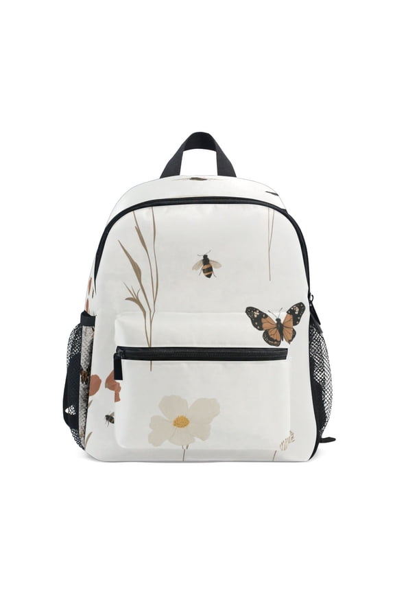 Mini Backpack Wildflowers and Insects - Durable with Safety Features for 3-8 Years