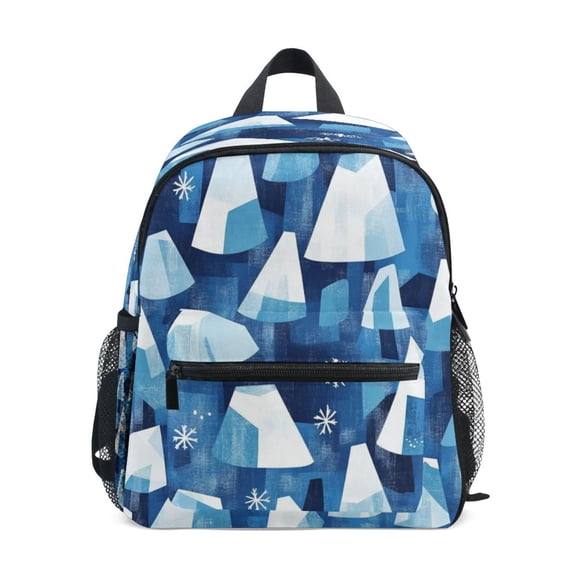Mini Backpack Winter Icicle Mountains - Durable with Safety Features for 3-8 Years