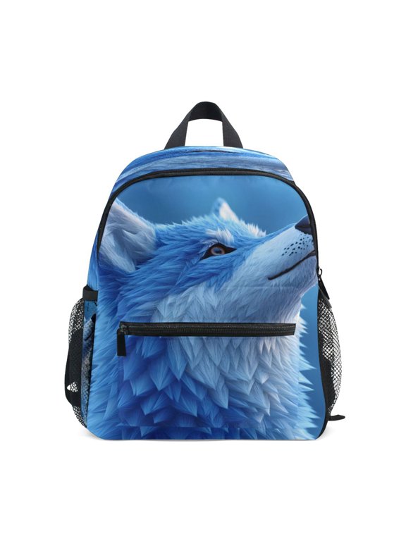 Mini Backpack Wolf - Durable with Safety Features for 3-8 Years
