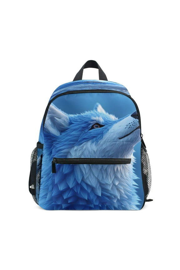 Mini Backpack Wolf - Durable with Safety Features for 3-8 Years
