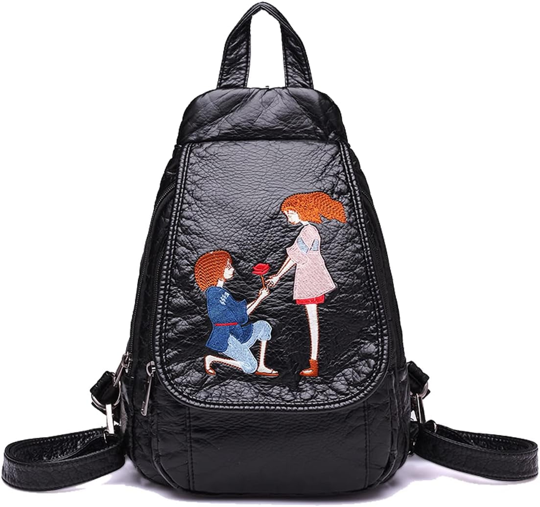 Mini Backpack for Women Light Weight Small Waterproof  display picture 3
