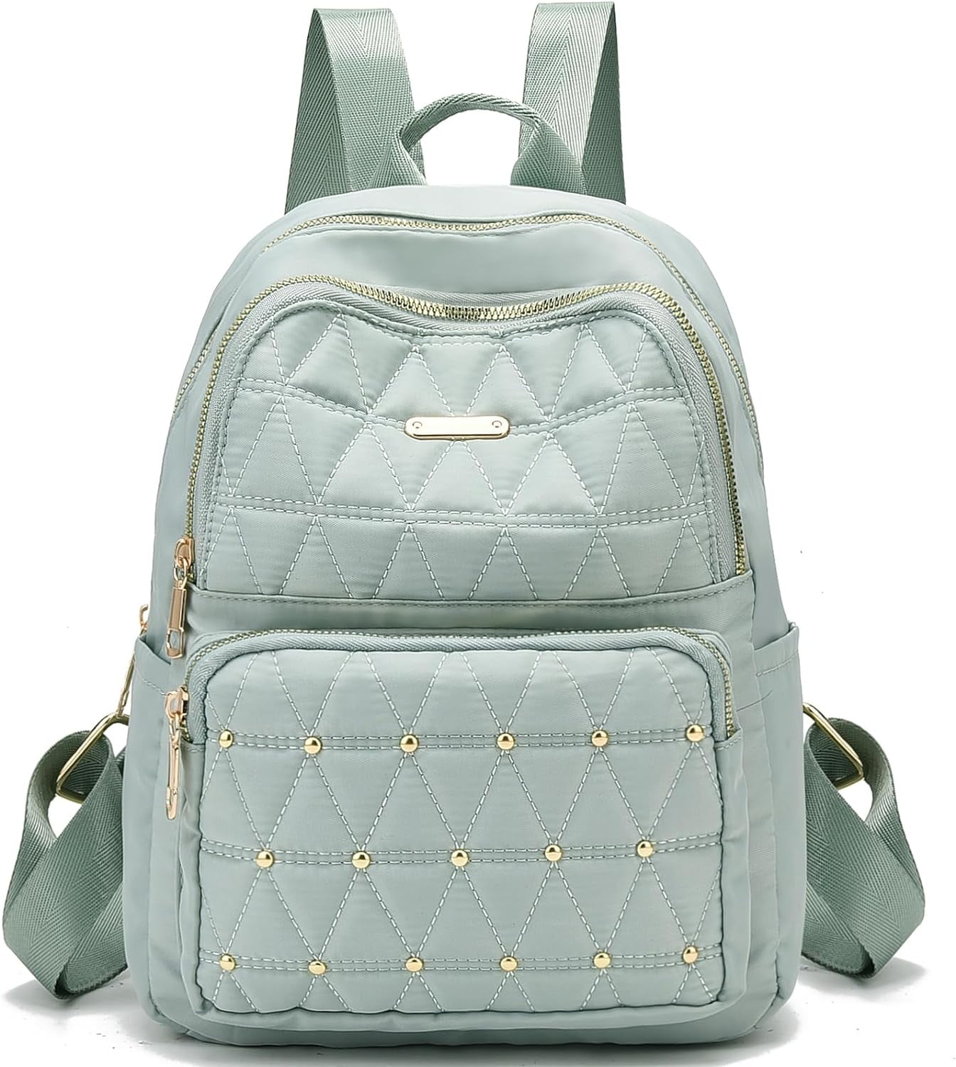 Mini Backpack for Women Nylon Travel Purse Small Anti Theft  display picture 2